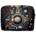 Illustrations Technology Robot Internet Processor Make Up Pouch (Large) View2