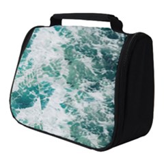 Blue Ocean Waves Full Print Travel Pouch (small) by Jack14