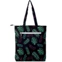 Animals Galaxy Space Double Zip Up Tote Bag View2