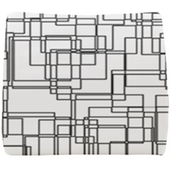 Structure Pattern Network Seat Cushion by Amaryn4rt