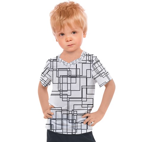Structure Pattern Network Kids  Sports T-shirt by Amaryn4rt