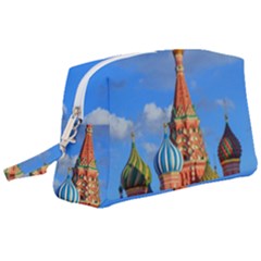 Architecture Building Cathedral Church Wristlet Pouch Bag (large) by Modalart