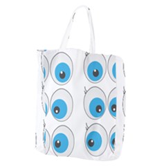 Eyes Comic Cartoon Fun Funny Toon Giant Grocery Tote by Ndabl3x