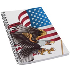 American Eagle Clip Art 5 5  X 8 5  Notebook by Maspions