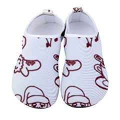 Red And White Christmas Breakfast  Women s Sock-style Water Shoes by ConteMonfrey