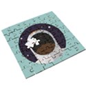 Astronaut Space Astronomy Universe Wooden Puzzle Square View3