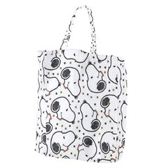 Dog Pattern Giant Grocery Tote by Sarkoni