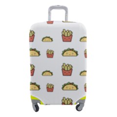 Fries Taco Pattern Fast Food Luggage Cover (small) by Apen