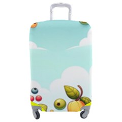 Fruits Sweet Papaya Orange Pattern Luggage Cover (medium) by Ravend