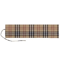 Burberry, Checker, Clothes, Fashion, Pattern Roll Up Canvas Pencil Holder (l) by nateshop