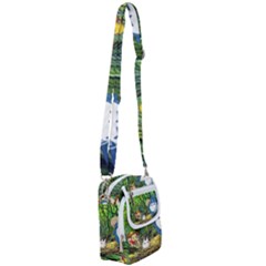 Anime My Neighbor Totoro Jungle Shoulder Strap Belt Bag by Sarkoni
