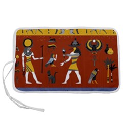 Ancient Egyptian Religion Seamless Pattern Pen Storage Case (s) by Hannah976