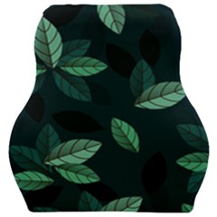 Foliage Car Seat Velour Cushion  by HermanTelo