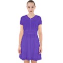Ultra Violet Purple Adorable in Chiffon Dress View1