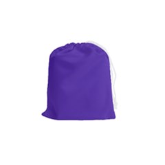 Ultra Violet Purple Drawstring Pouch (small) by bruzer