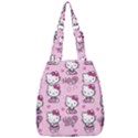Cute Hello Kitty Collage, Cute Hello Kitty Center Zip Backpack View1