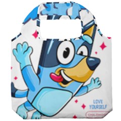 Super Bluey Foldable Grocery Recycle Bag by avitendut