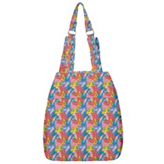 Abstract Pattern Center Zip Backpack by designsbymallika