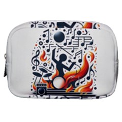 Abstract Drummer Make Up Pouch (small) by RiverRootz