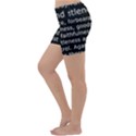 Galatians 5 Lightweight Velour Yoga Shorts View2