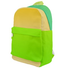 Gradient  Green, Yellow Classic Backpack by 2607694c
