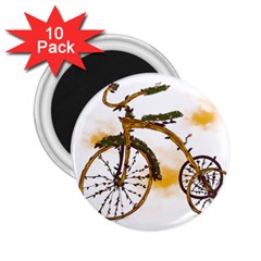 Tree Cycle 2 25  Button Magnet (10 Pack) by Contest1753604