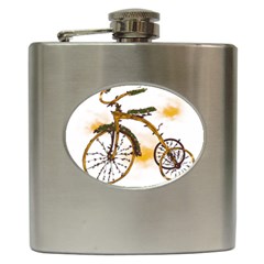 Tree Cycle Hip Flask by Contest1753604