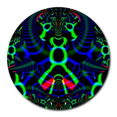 Dsign 8  Mouse Pad (round) by Siebenhuehner