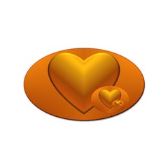 Love Sticker (oval) by Siebenhuehner