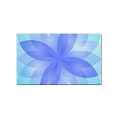 Abstract Lotus Flower 1 Sticker 100 Pack (rectangle) by MedusArt