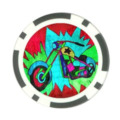 Chopper Poker Chip (10 Pack) by Siebenhuehner