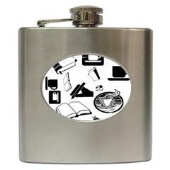 Books And Coffee Hip Flask by StuffOrSomething