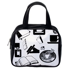 Books And Coffee Classic Handbag (one Side) by StuffOrSomething