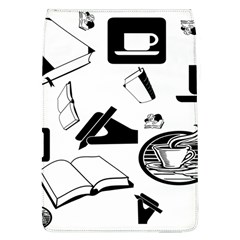 Books And Coffee Removable Flap Cover (large) by StuffOrSomething