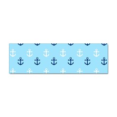 Anchors In Blue And White Bumper Sticker 100 Pack by StuffOrSomething