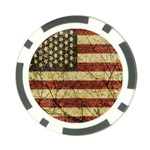 Vinatge American Roots Poker Chip Front