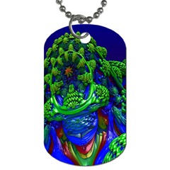 Abstract 1x Dog Tag (one Sided) by icarusismartdesigns