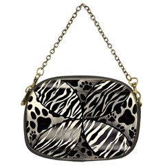 Crazy Animal Print  Chain Purse (two Sided)  by OCDesignss