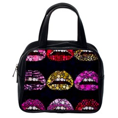 Bling Lips  Classic Handbag (one Side) by OCDesignss
