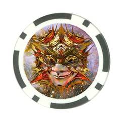 Star Clown Poker Chip (10 Pack) by icarusismartdesigns