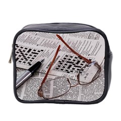 Crossword Genius Mini Travel Toiletry Bag (two Sides) by StuffOrSomething