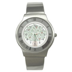 Appletree Stainless Steel Watch (slim) by TheWowFactor