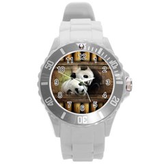 Panda Love Plastic Sport Watch (large) by TheWowFactor