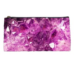 Amethyst Stone Of Healing Pencil Case by FunWithFibro