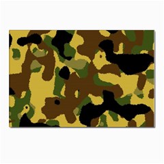 Camo Pattern  Postcard 4 x 6  (10 Pack) by Colorfulart23
