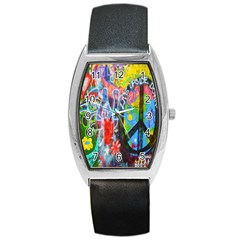 The Sixties Tonneau Leather Watch by TheWowFactor