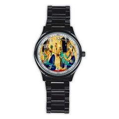 Egyptian Queens Sport Metal Watch (black) by TheWowFactor