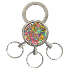 Colorful Autumn 3-ring Key Chain by KirstenStar