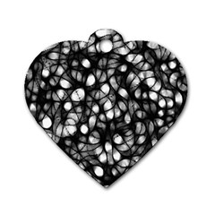 Chaos Decay Dog Tag Heart (two Sides) by KirstenStar
