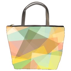 Fading Shapes Bucket Bag by LalyLauraFLM